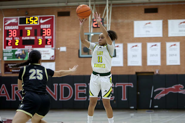 High school girls basketball