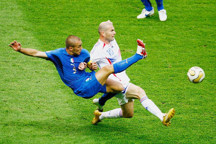 Fabio Cannavaro, Zinedine Zidane