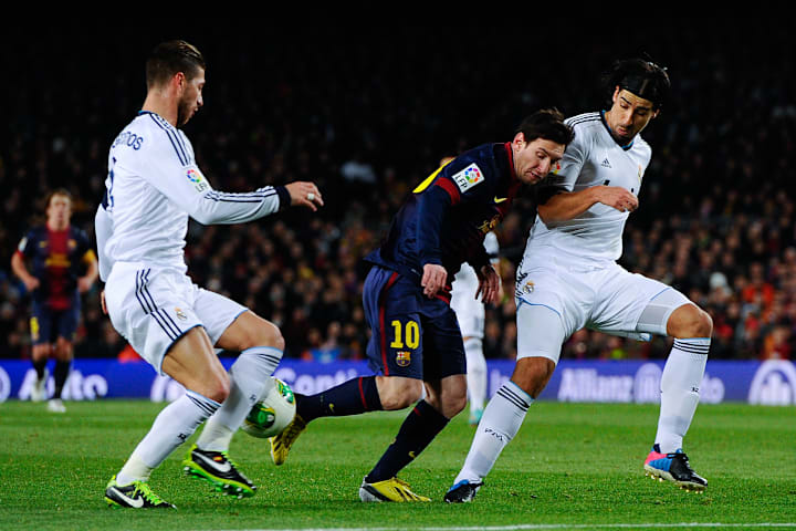 Lionel Messi, Sergio Ramos, Sami Khedira