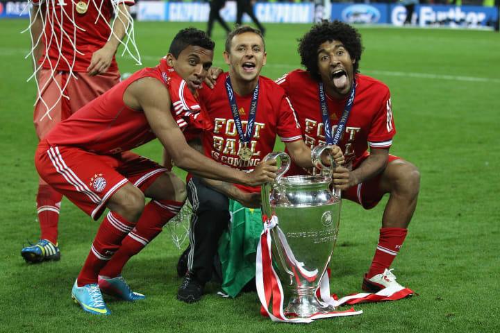 Rafinha, Dante, Luiz Gustavo