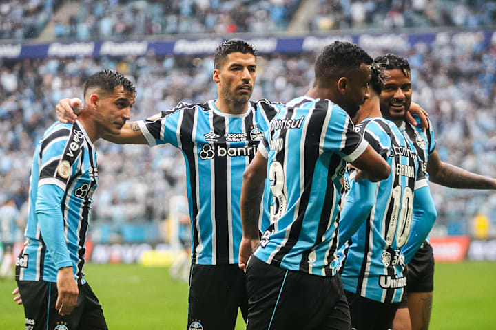 Luis Suárez, centroavante do Grêmio