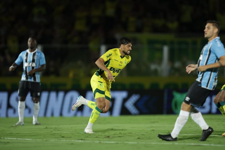 Mirassol venceu a primeira na elite do futebol brasileiro