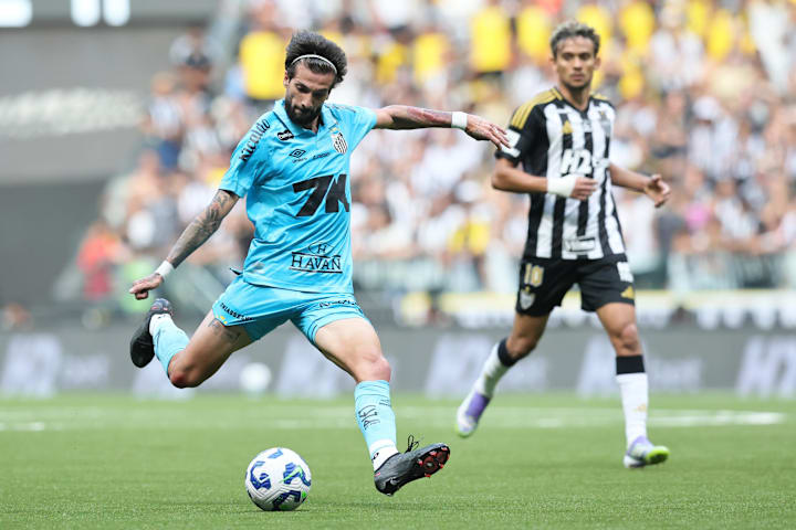 Atlético-MG e Santos ficaram no empate em 1x1