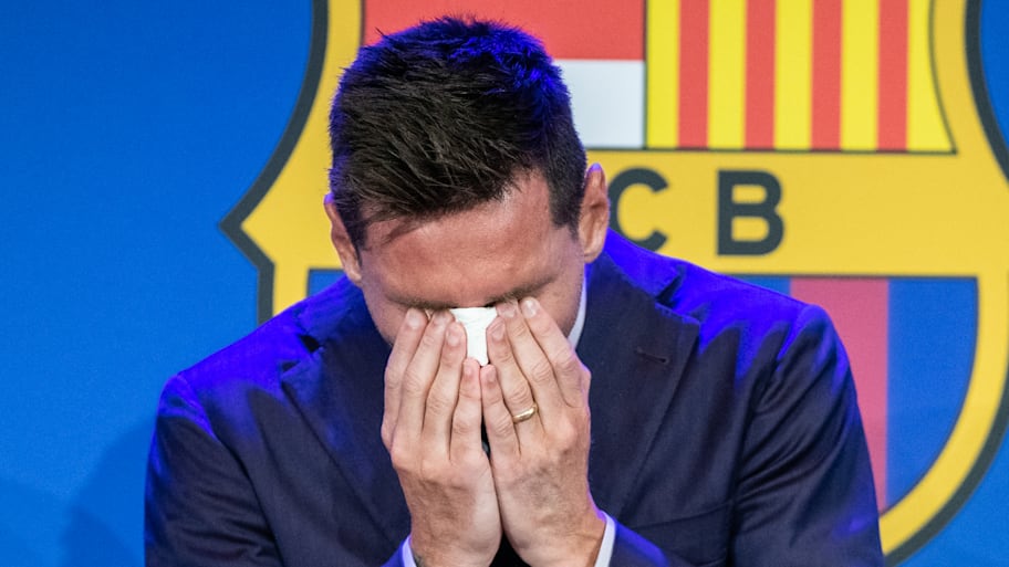 Messi's Barca goodbye was emotional.