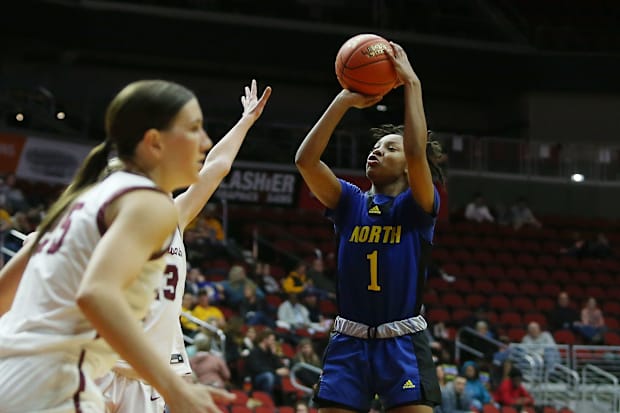Girls high school basketball Iowa
