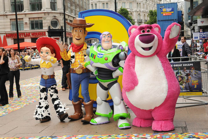 Charactures Toy Story 3 Disney 