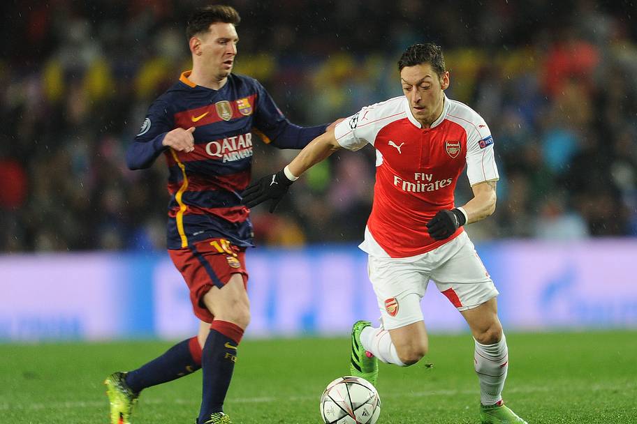 Lionel Messi, Mesut Özil