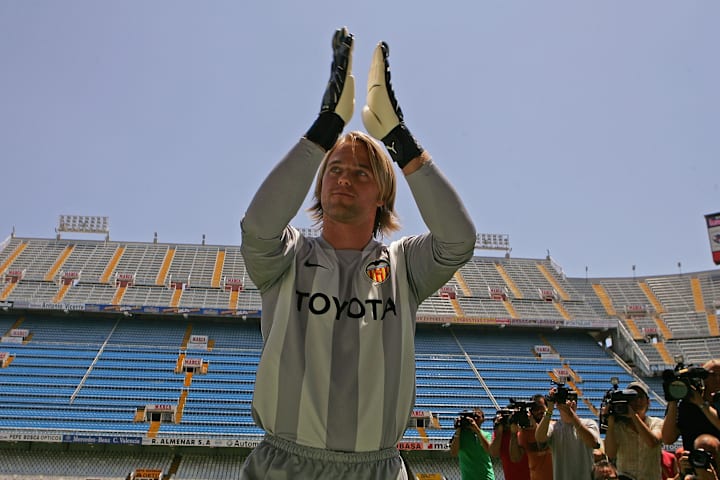 Timo Hildebrand bei seiner Vorstellung in Valencia