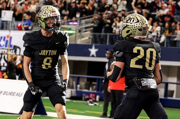 Texas high school football state championship: Jayton vs. Oakwood