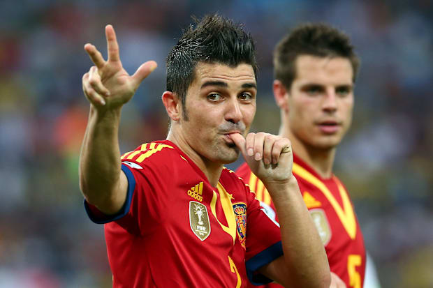 David Villa was a goal machine.