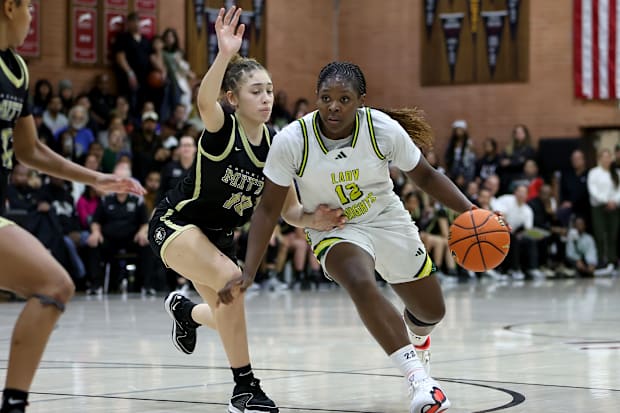 High school girls basketball
