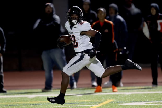 Jamar Searcy absolutely was dominant in the postseason, with 718 total yards and 5 TDs in four games, leading Pittsburg to a third straight NCS D1 title. 