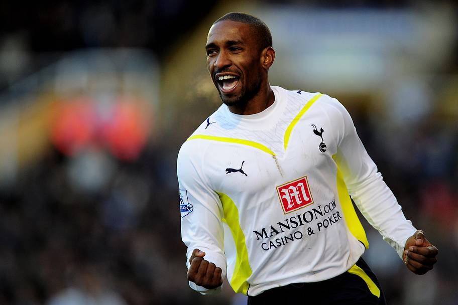 Jermain Defoe celebrating.