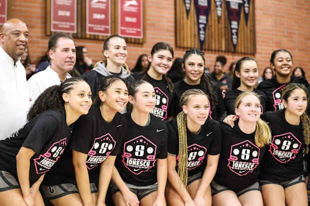 High school girls basketball; California high school girls basketball; Sabrina Ionescu Showcase