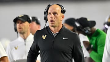 Vanderbilt Commodores head coach Clark Lea