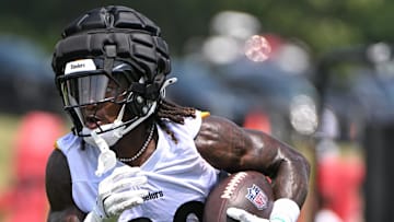Pittsburgh Steelers running back Kaleb Johnson
