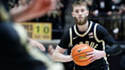 Purdue Boilermakers guard Braden Smith (3) passes the ball