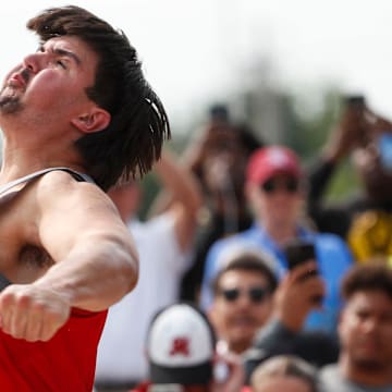Nixa junior Jackson Cantwell - throwing for possibly the final time in his high school career - won the USA Track and Field U20 national championship in the shot put at the Nike Outdoor Nationals at Hayward Field in Eugene, Oregon, on Friday, June 20, 2025.