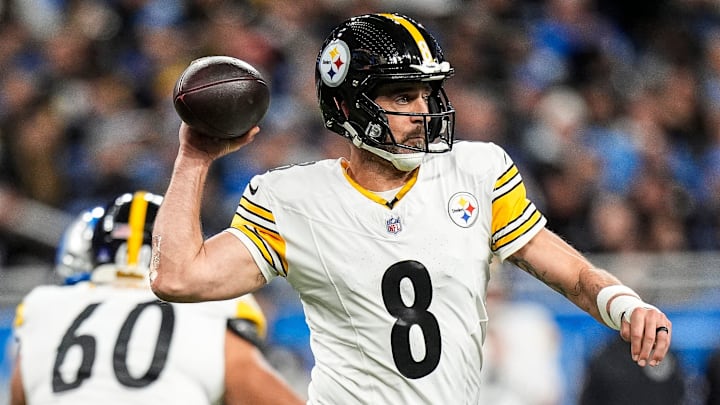 Steelers quarterback Aaron Rodgers shared his thoughts on DK Metcalf’s altercation with a fan. Steelers quarterback Aaron Rodgers shared his thoughts on DK Metcalf’s altercation with a fan.