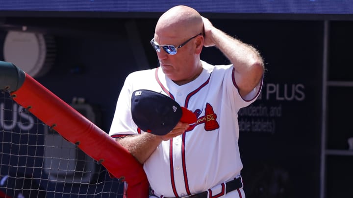 Atlanta Braves manager Brian Snitker