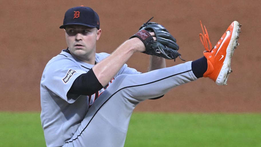 Detroit Tigers starting pitcher Tarik Skubal