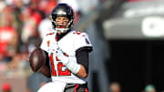 Tom Brady, NFC Divisional Playoffs - Los Angeles Rams v Tampa Bay Buccaneers