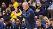West Virginia University head coach Darian DeVries