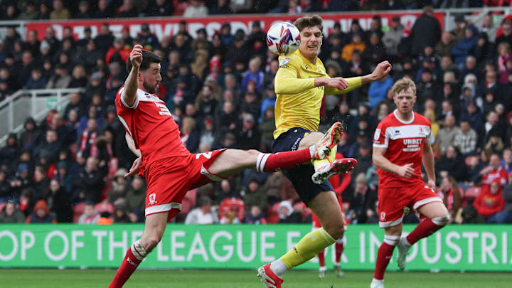 Middlesbrough FC v Oxford United FC - Sky Bet Championship