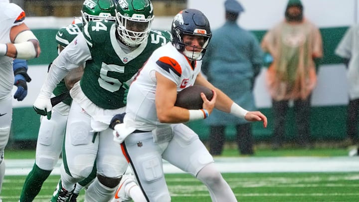 Five Brutal Stats From Bo Nix&rsquo;s Performance in Broncos' Win vs. Jets