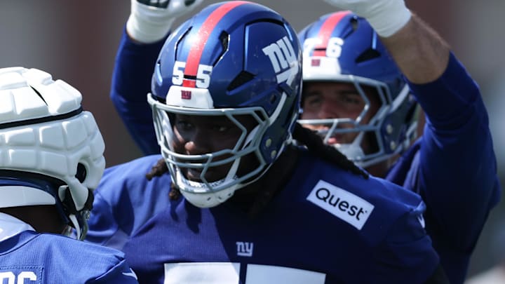 New York Giants - offensive tackle James Hudson