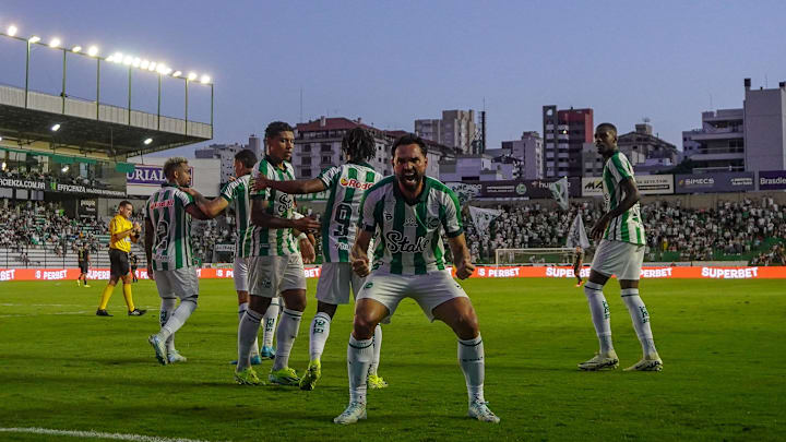 Gilberto, camisa 9 do Juventude em 202