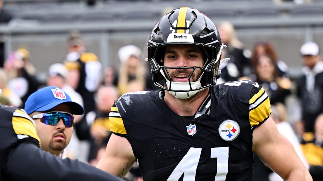 Pittsburgh Steelers linebacker Payton Wilson Pittsburgh Steelers linebacker Payton Wilson