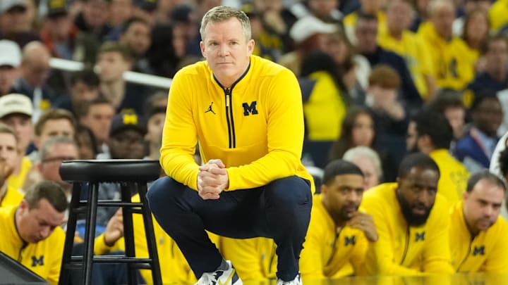 Michigan Wolverines head coach Dusty May