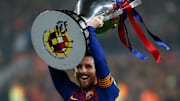 Hoje no Paris Saint-Germain, Messi marcou o gol do título do Barcelona na LaLiga 2018/19