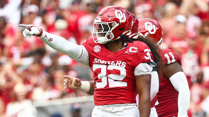 Oklahoma Sooner edge rusher R Mason Thomas