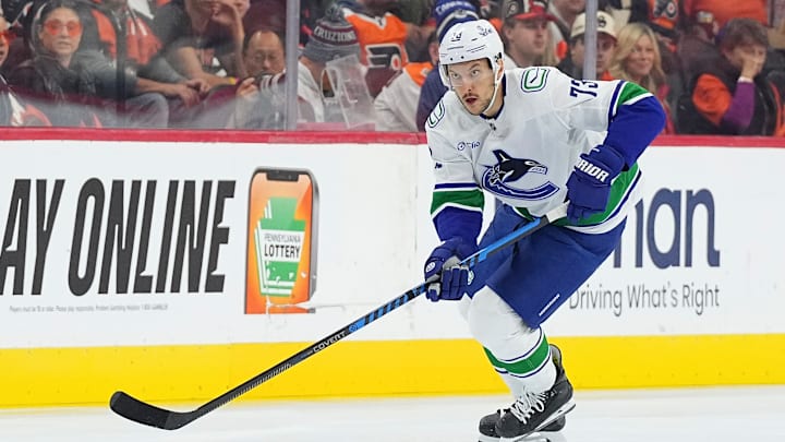 Vancouver Canucks v Philadelphia Flyers