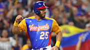 Anthony Santander remolcó la cuarta carrera de Venezuela ante Nicaragua