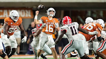 Arch Manning, Damon Wilson II, Texas Longhorns, Georgia Bulldogs