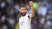 Benzema vient d'inscrire un triplé contre Valladolid 