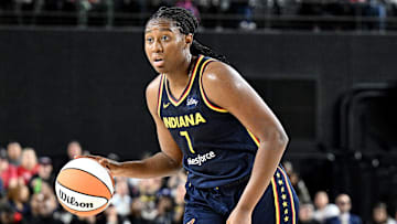 Indiana Fever center Aliyah Boston