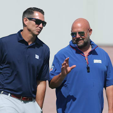 The Giants are parting ways with head coach Brian Daboll but keeping general manager Joe Schoen after a 2-8 start to the 2025 season.