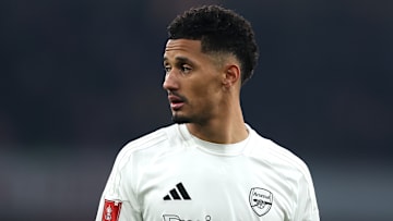 William Saliba has picked up a hamstring injury