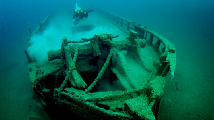 Built in 1843, the schooner ‘Home’ is one of the oldest shipwrecks discovered in Wisconsin.