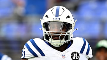 DJ Giddens of the Indianapolis Colts