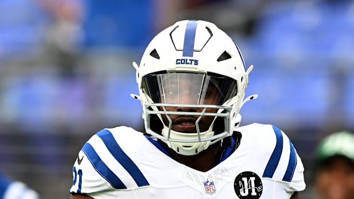 DJ Giddens of the Indianapolis Colts