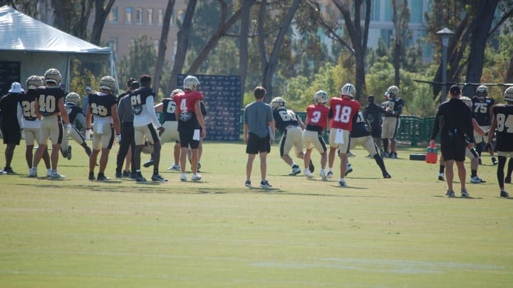 Day 8 of Saints Training Camp