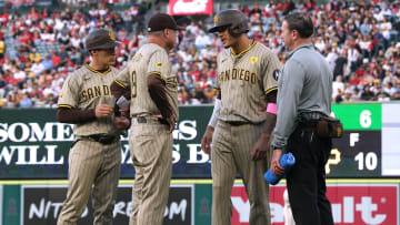 San Diego Padres infielder Manny Machado