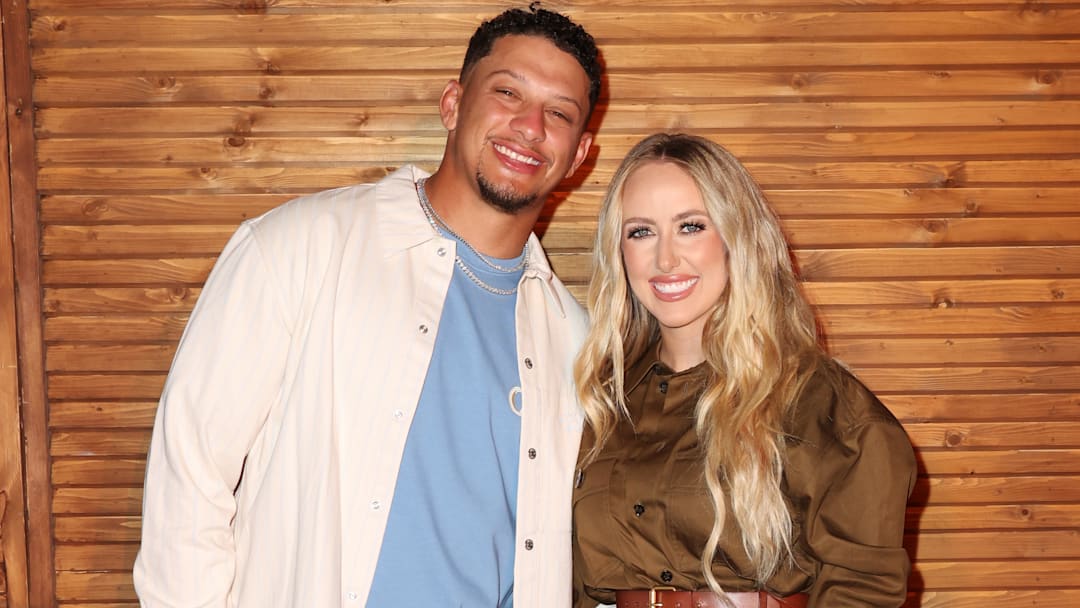 Kansas City Chiefs QB Patrick Mahomes and Brittany Mahomes