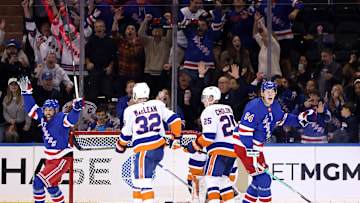 The New York Islanders blew a 4-1 lead to drop their first preseason contest 6-4 against the New York Rangers.