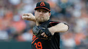 Corbin Burnes tuvo un buen año con Baltimore y es un objetivo de los Medias Rojas de Boston  